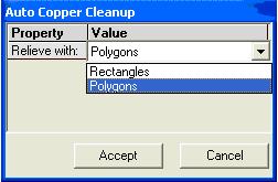Auto Copper cleanup window